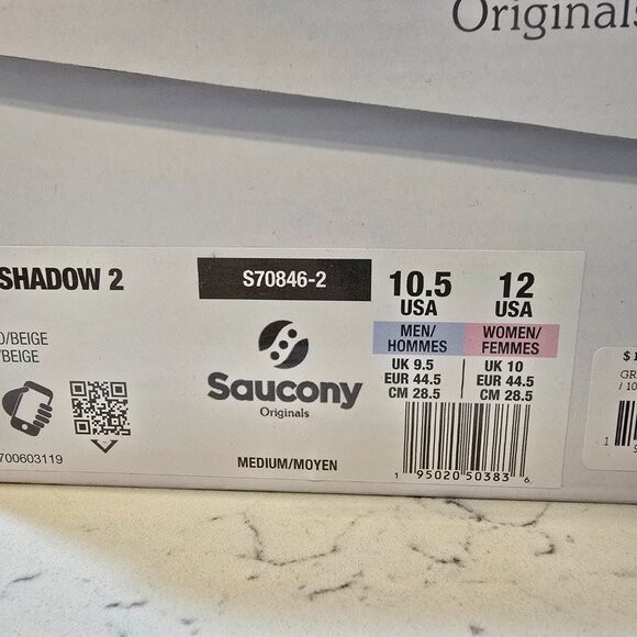Saucony Grid Shadow 2 Avocado Beige Size 10.5 S70846-2 Hiking Trail Runner NEW - Picture 8 of 12